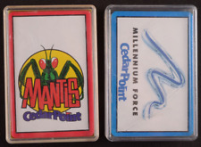 Cedar Point Mantis Millenium FOrce Roller Coaster Sealed Playing Cards picture