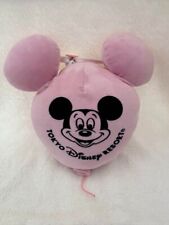Tokyo Disney Resort Mickey Balloon Shoulder Bag Pochette Pouc Pink Mint picture