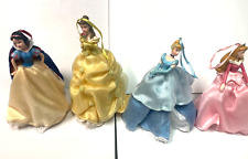 4 Disney Princess 6in tall Snow White, Belle, Aurora, Cinderella Ornaments picture