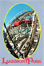 Postcard:  Roller Coaster at Lakemont Amusement Park --- Pennsylvania, USA picture