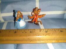 Disney Cinderella Mice SUZY & Jaq Mouse Miniature Mini PVC Figure Cake Topper NR picture