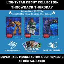 Topps Disney Collect Lightyear Debut Collection TBT Throwback Thursday Set SR+ picture