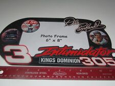 KINGS DOMINION INTIMIDATOR 305 ROLLER COASTER PHOTO FRAME DALE EARNHARDT picture