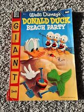Donald Duck Beach Party (Walt Disney's ) #2 FAIR / Used; Dell | picture