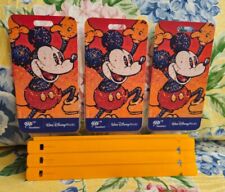 Walt Disney World - Mickey Mouse  Luggage Tags (Lot of 3)  AAA Travel Vacations  picture