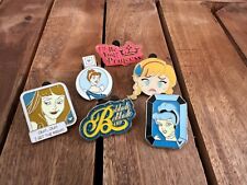 Disney Princess Trading Pins Lot - Hidden Mickey Cinderella, Frozen Anna picture