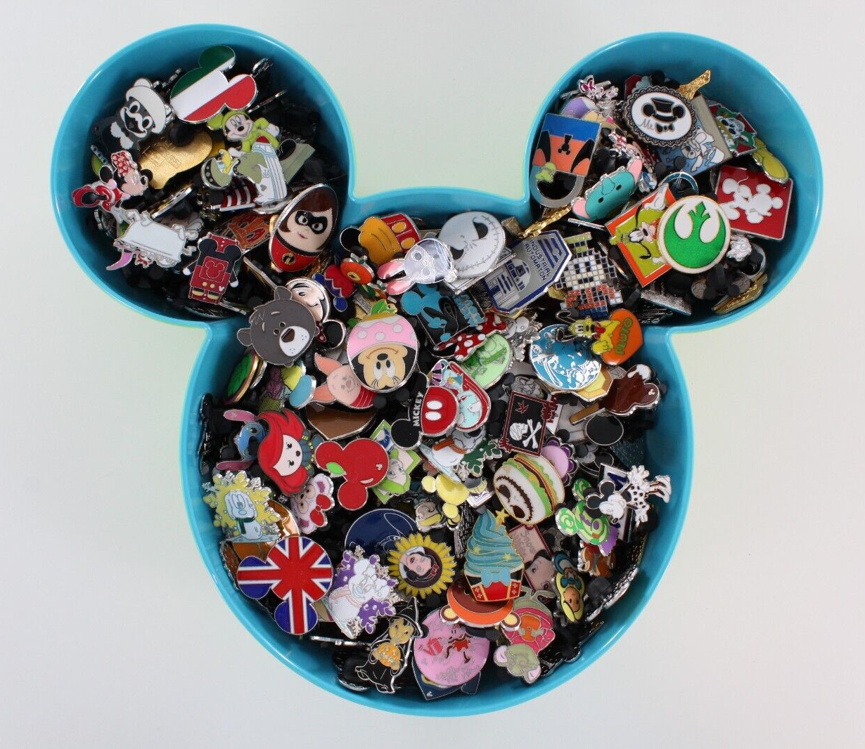 Disney Pins Lot You Pick Size From 1-500 Up to 500 pieces with NO DOUBLES  for Sale - JustDisney