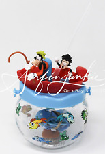 Disneyland Disney Parks Mini Lanyard Sipper Cup Set Goofy Mickey Mouse Fish New picture