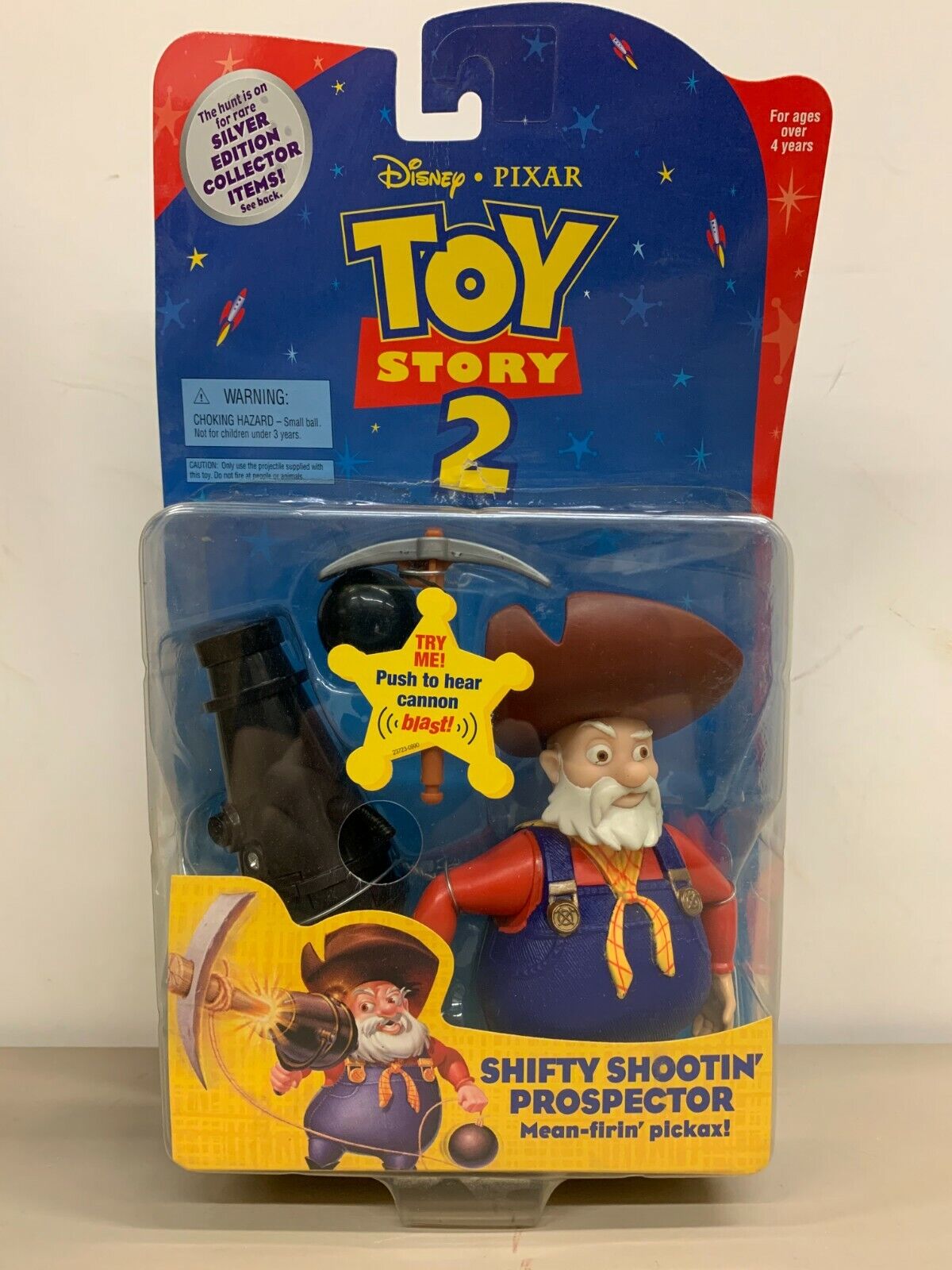 Toy Story 2 Mattel Stinky Pete Shifty Shootin\' Prospector 