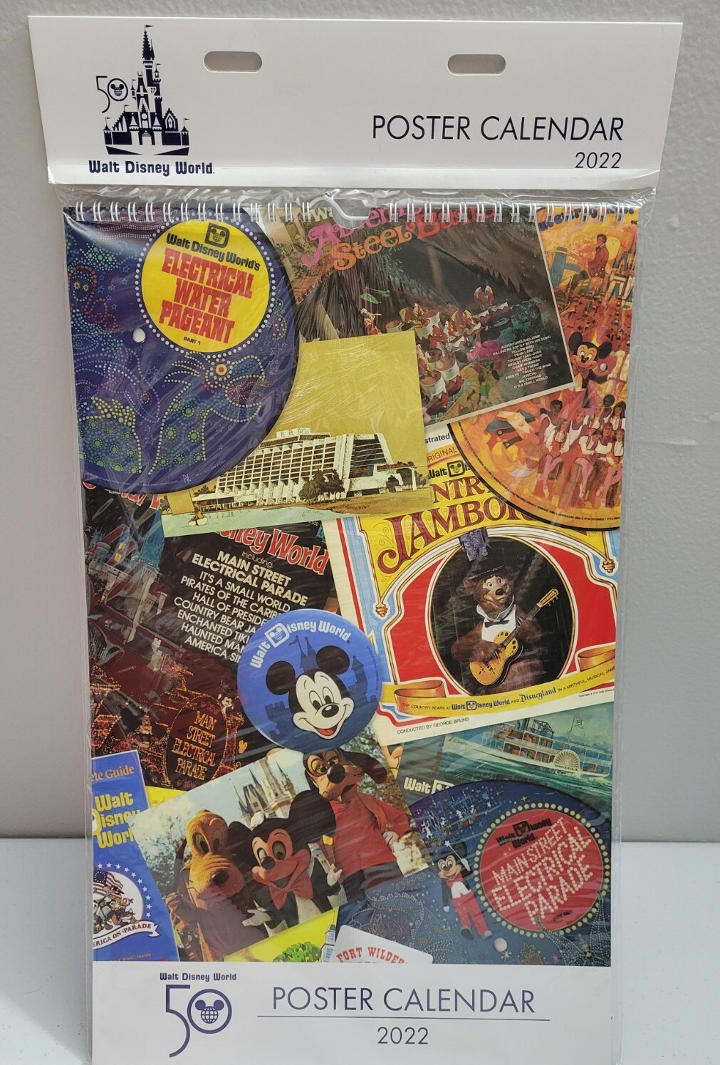 2022 Walt Disney World 50th Anniversary Poster Calendar for Sale ...