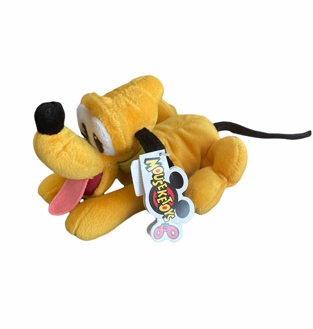 Disney Pluto Mini Bean Bag Plush Disney Parks Disneyland Disney World Mouse Toys